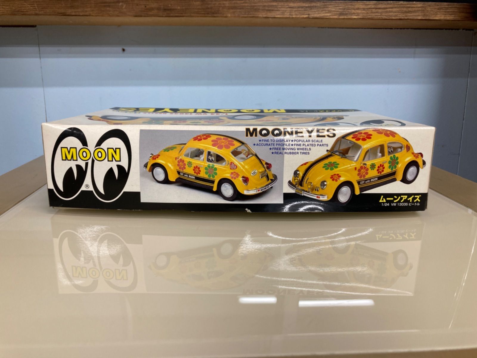 通販生活 ファッション プラモ MOONEYES ムーンアイズ VOLKSWAGEN BEETLE ホビーラジコン