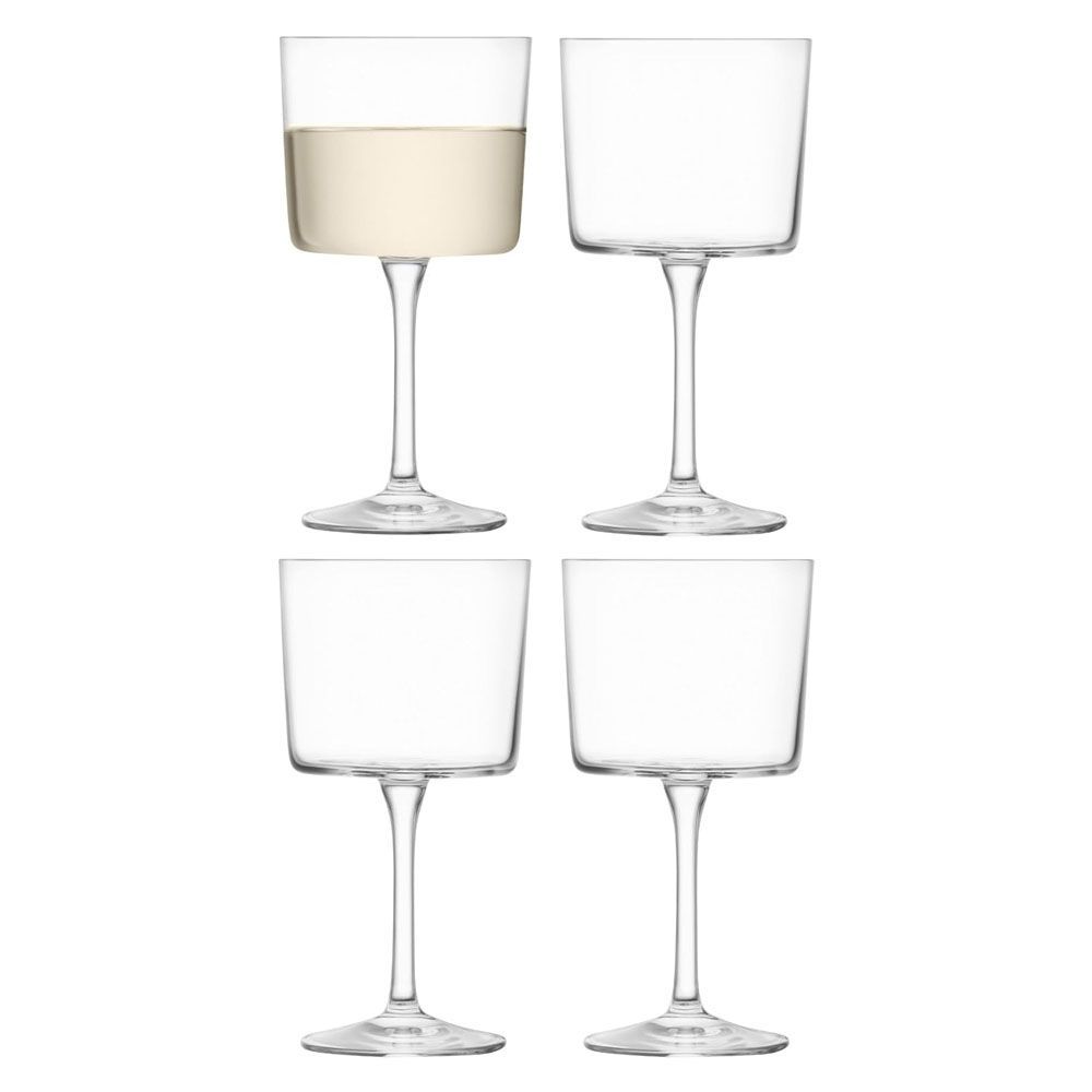 LSA Gio ジオ Wine Glass ワイングラス G1768-09-301 クリア H15.5cm 容量250ml 4個セット LGI33 エルエスエー グラス