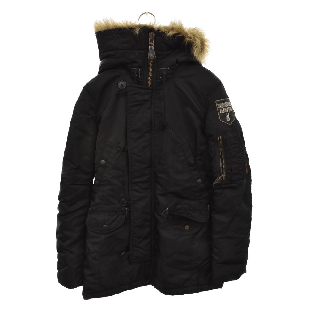 HYSTERIC GLAMOUR (ヒステリックグラマー) 2AC-8070 ファー付きN3B