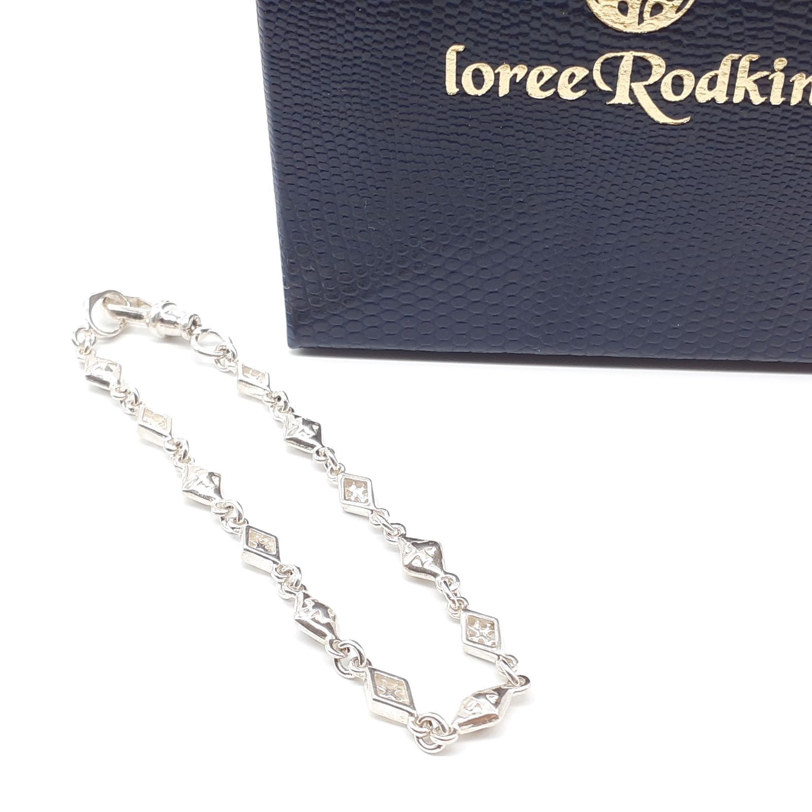 MIX DIAMOND SHAPED / CROSS OPEN / SOLID LINK CHAIN / 18k