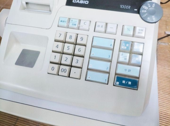 カシオレジスター　100ER　簡単便利特殊　送料込　207000 カシオレジスター 100ER 簡単便利特殊 送料込 207000 - メルカリ