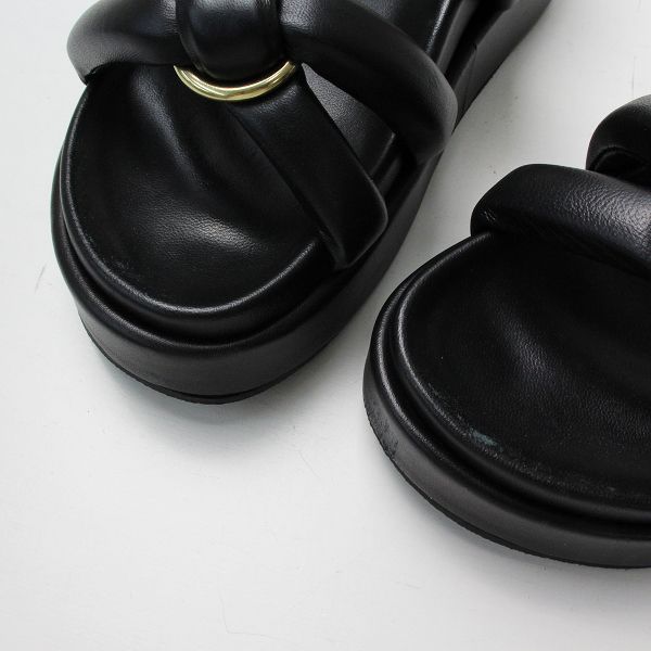 2022SS DRIES VAN NOTEN ドリスヴァンノッテン グレインレザー パッド  