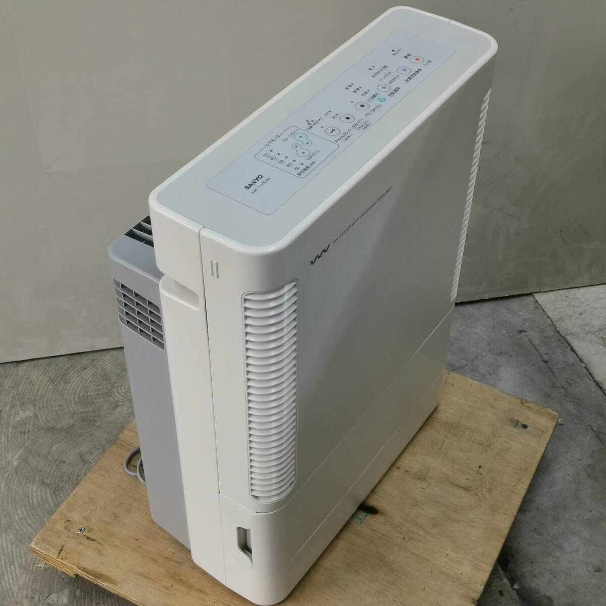 SANYO サンヨー 加湿空気清浄機 ABC－VWK14A 08年製 取説付き 動作確認済み#12695 - メルカリ