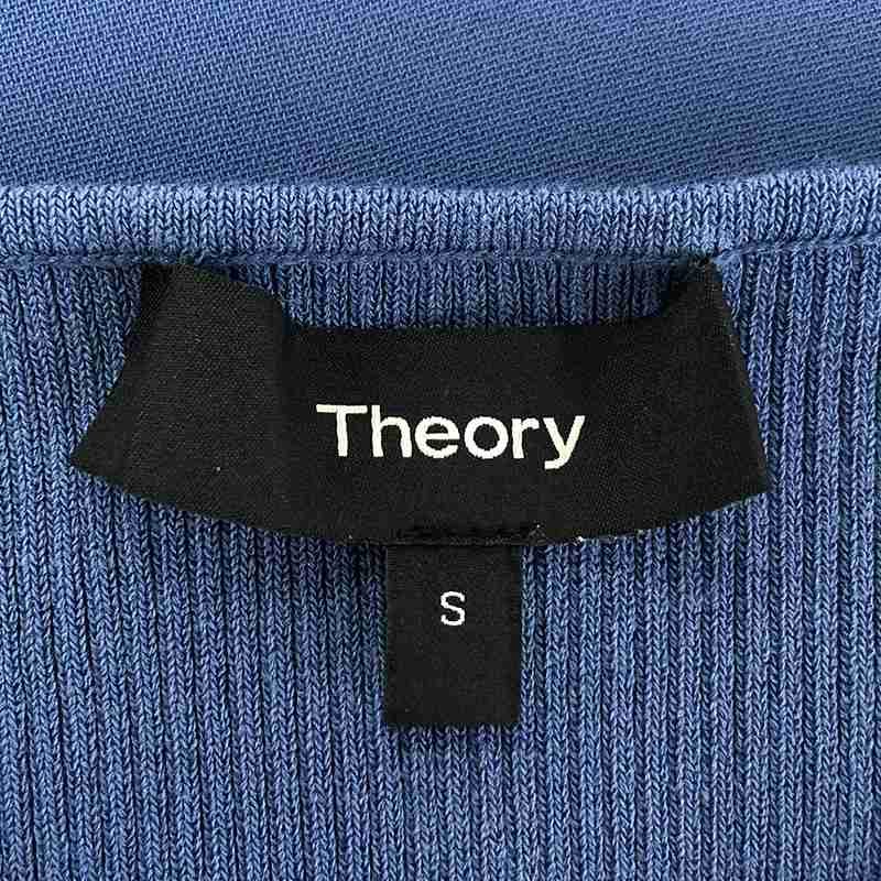 theory / セオリー | CREPE COMBO SLIP FLARED DR