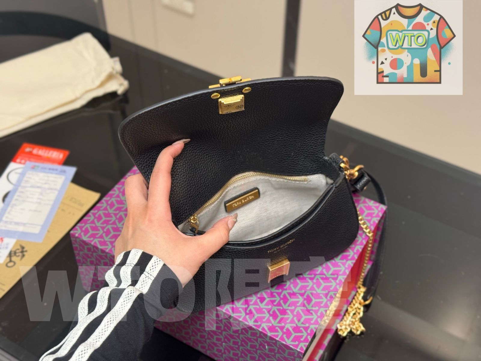 今日WTO】Tory Burch New Arrival 腋下バッグ 22.12cm-WTO輸入2