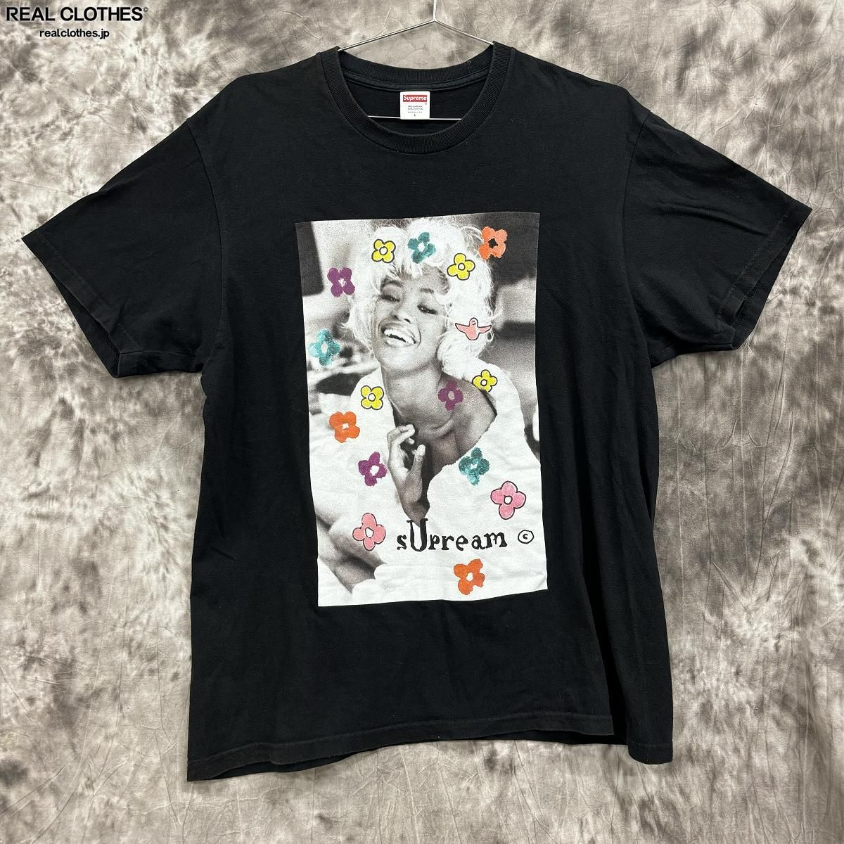 20ss/Naomi Tee/Tシャツ/XL/コットン/BLK/無地 - カットソー