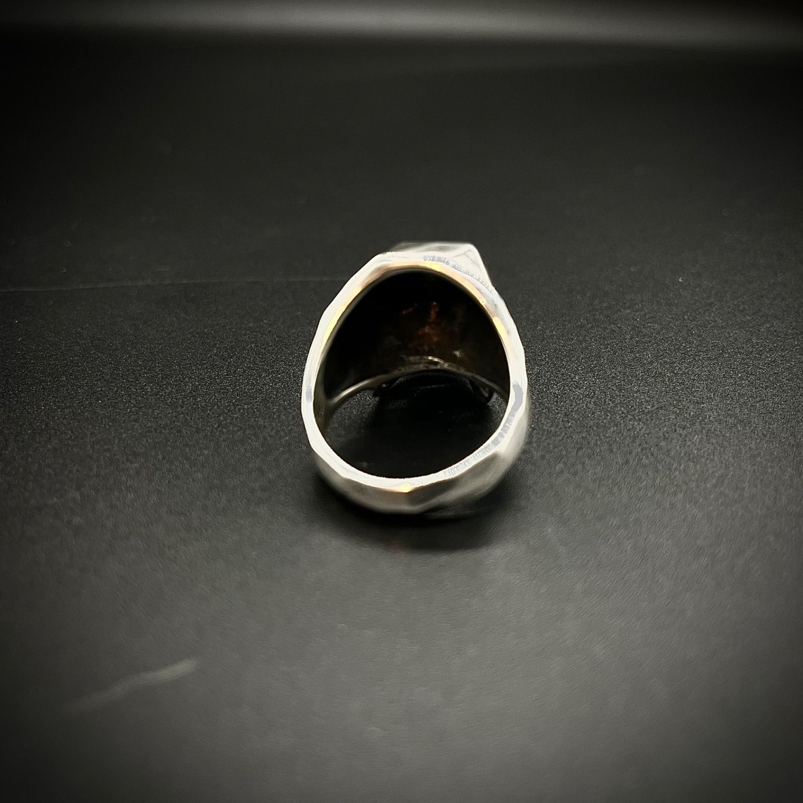 silver925 弾スカルring #23 Keith Richards Skull Ring Silver925 Rolling Stones Men's
