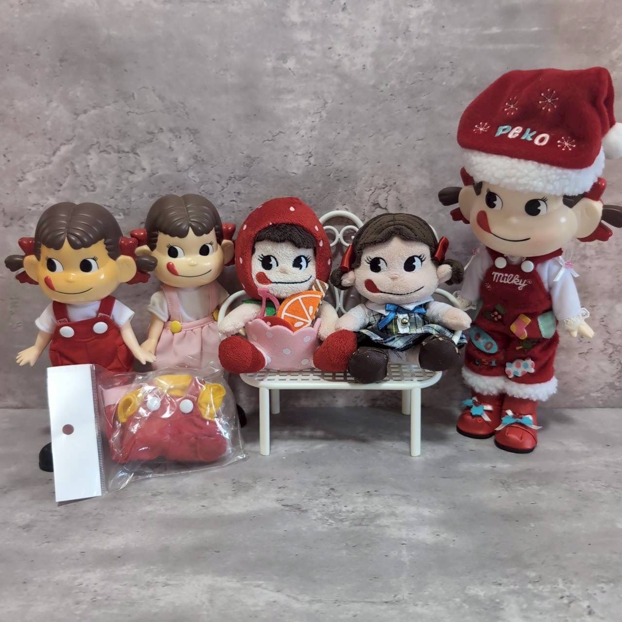 FUJIYA 不二家 ペコちゃん サンタ 人形 プレミアムペコちゃん 不二家