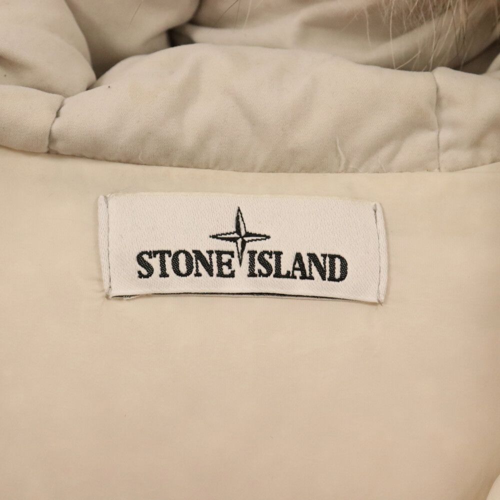 STONE ISLAND (ストーンアイランド) FUR COLLAR DOWN ロゴワッペン 