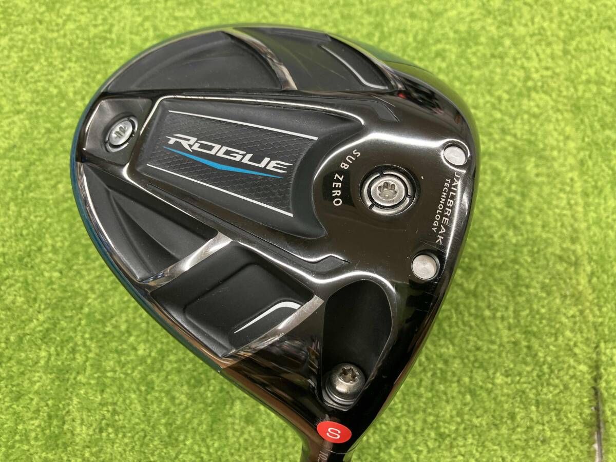 Callaway キャロウェイ ROGUE SUB ZERO ドライバー 10.5度 speeder 661 EVOLUTION Ⅱ Fujikura フレックスS ヘッドカバー無し