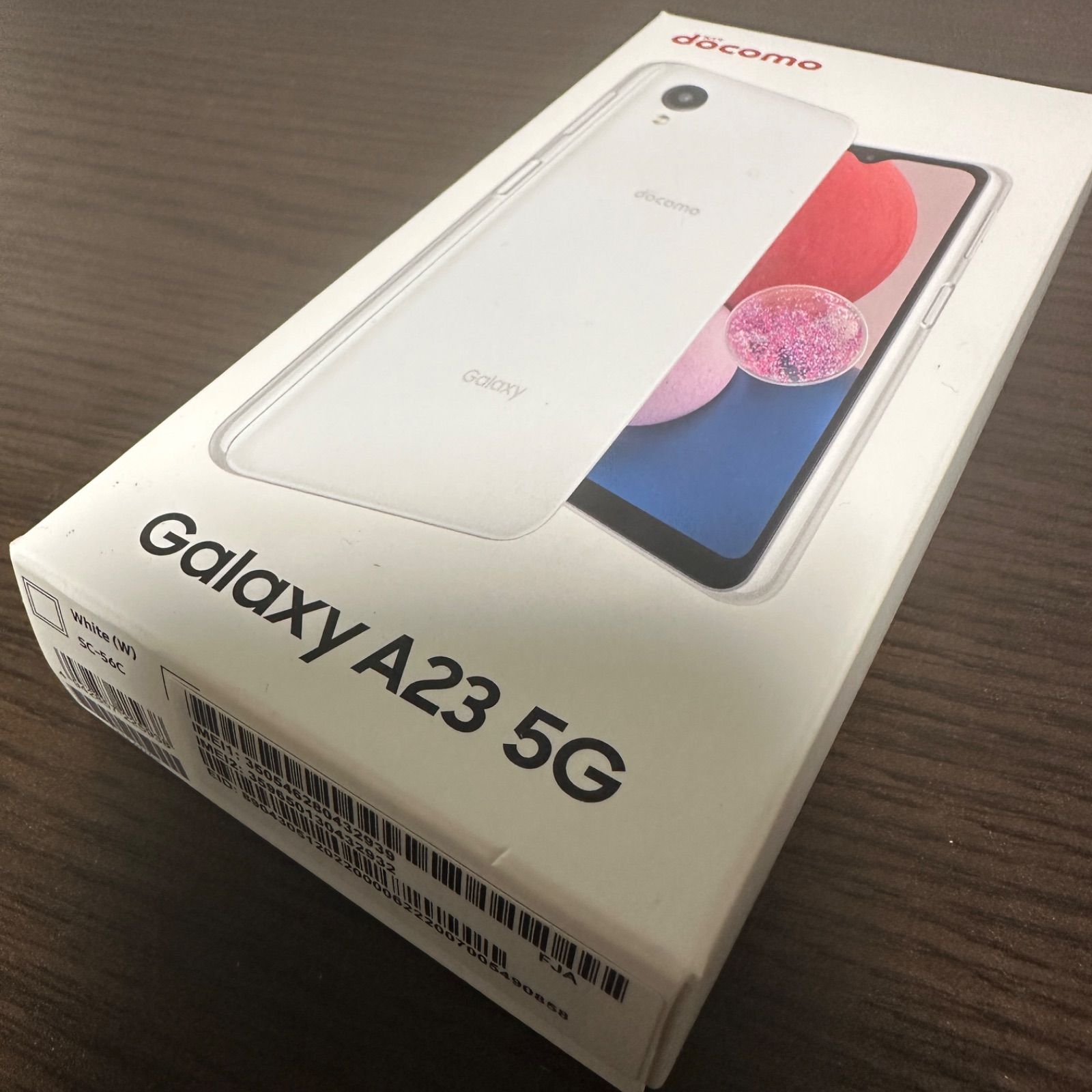 スマートフォン/携帯電話 スマートフォン本体 Galaxy A23 5G ホワイト SC-56 64GB