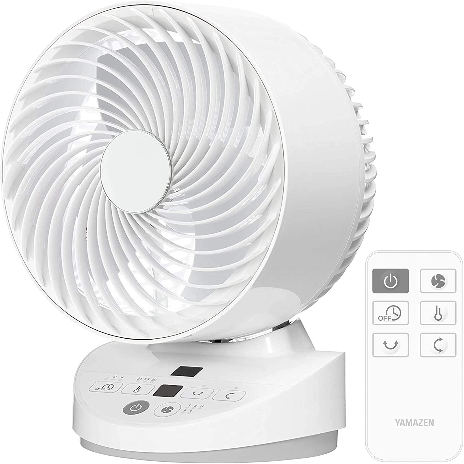 山善] サーキュレーター DCモーター 静音 26畳 (換気/空気循環) 上下