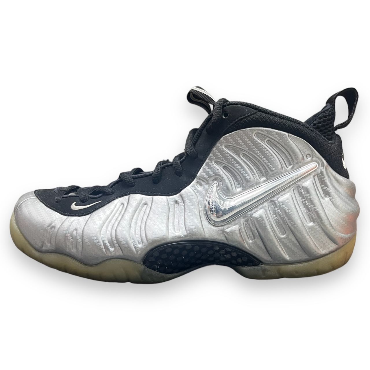 NIKE Air Foamposite Pro Silver Surfer 616750-004 2017年製 シルバー 