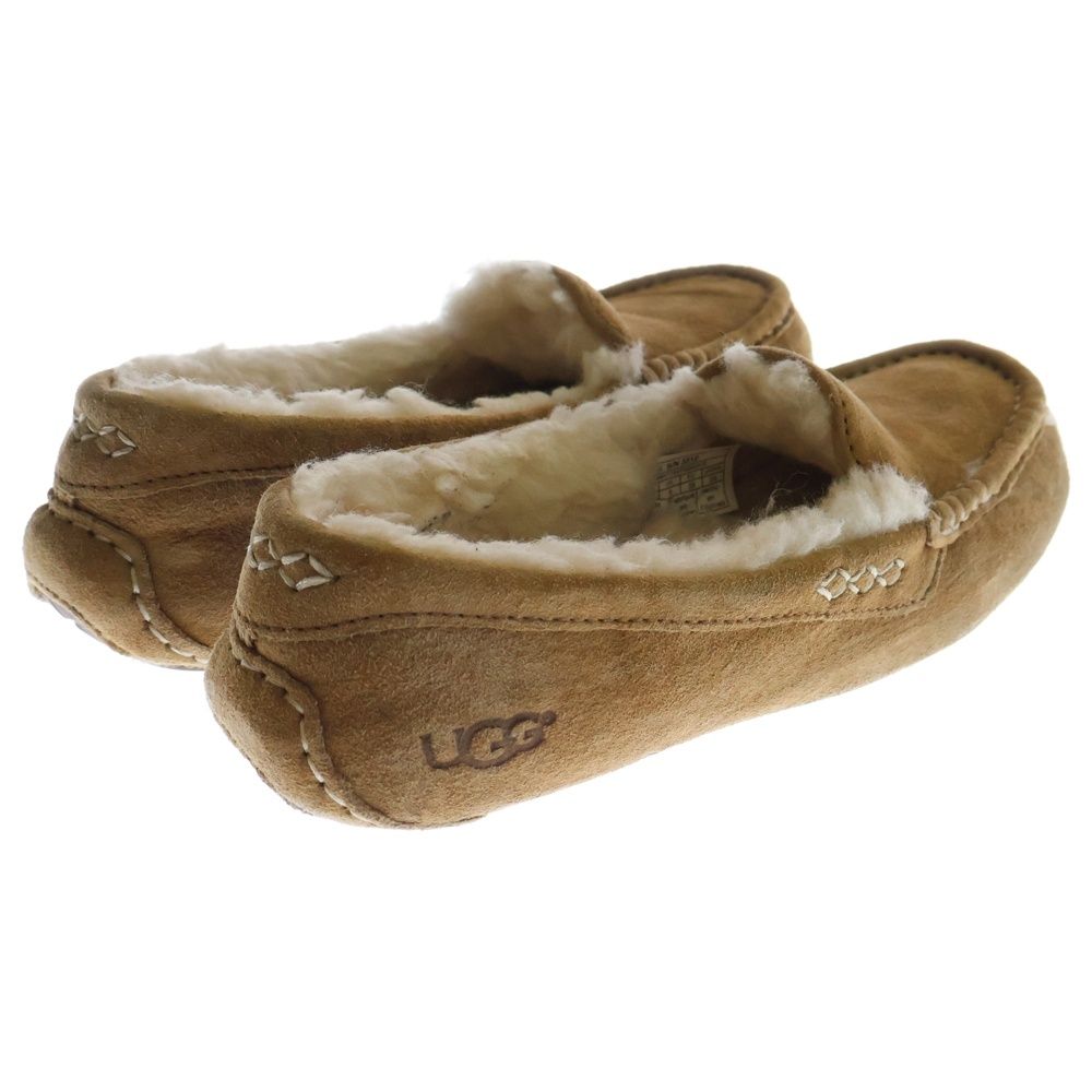 UGG⭐️モカシン　８　25.0　アグ　ベージュ　ブラウン　ローファー UGG (アグ) W ANSLEY ウィメンズ アンスレー モカシン