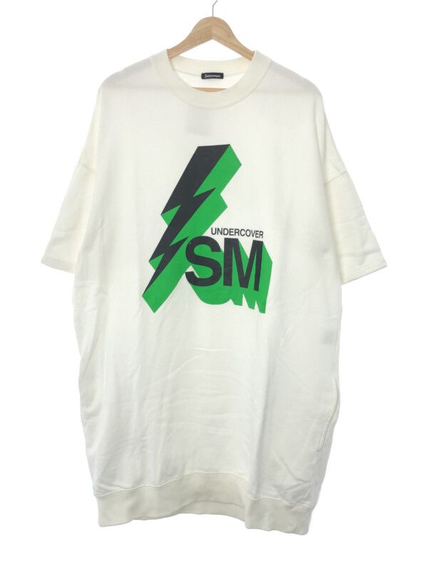UNDERCOVERISM アンダーカバイズム 21AW ロゴプリントオーバーサイズスウェットTシャツ ホワイト 2