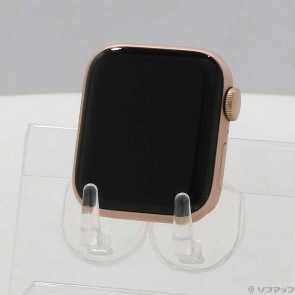 〔中古品〕 Apple Watch SE 第1世代 GPS 40mm ゴールドアルミニウムケース バンド無し【344】 Watch Apple SE ゴールド本体 SE(第一世代) 32GB