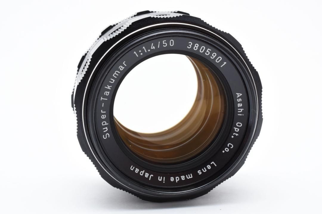 Super Takumar 50mm F1.4 黄変なし フード付 Y199 - メルカリ