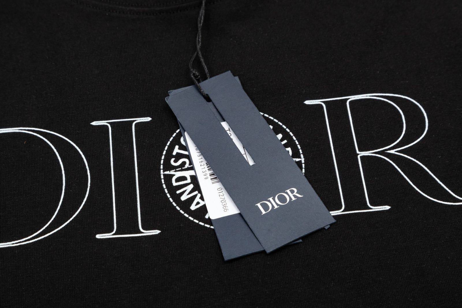 【コラボ感満載♡】Dior AND STONE  Tシャツ 本日限定特価】DiOR × STONE ISLAND コラボ クルーネックTシャツ