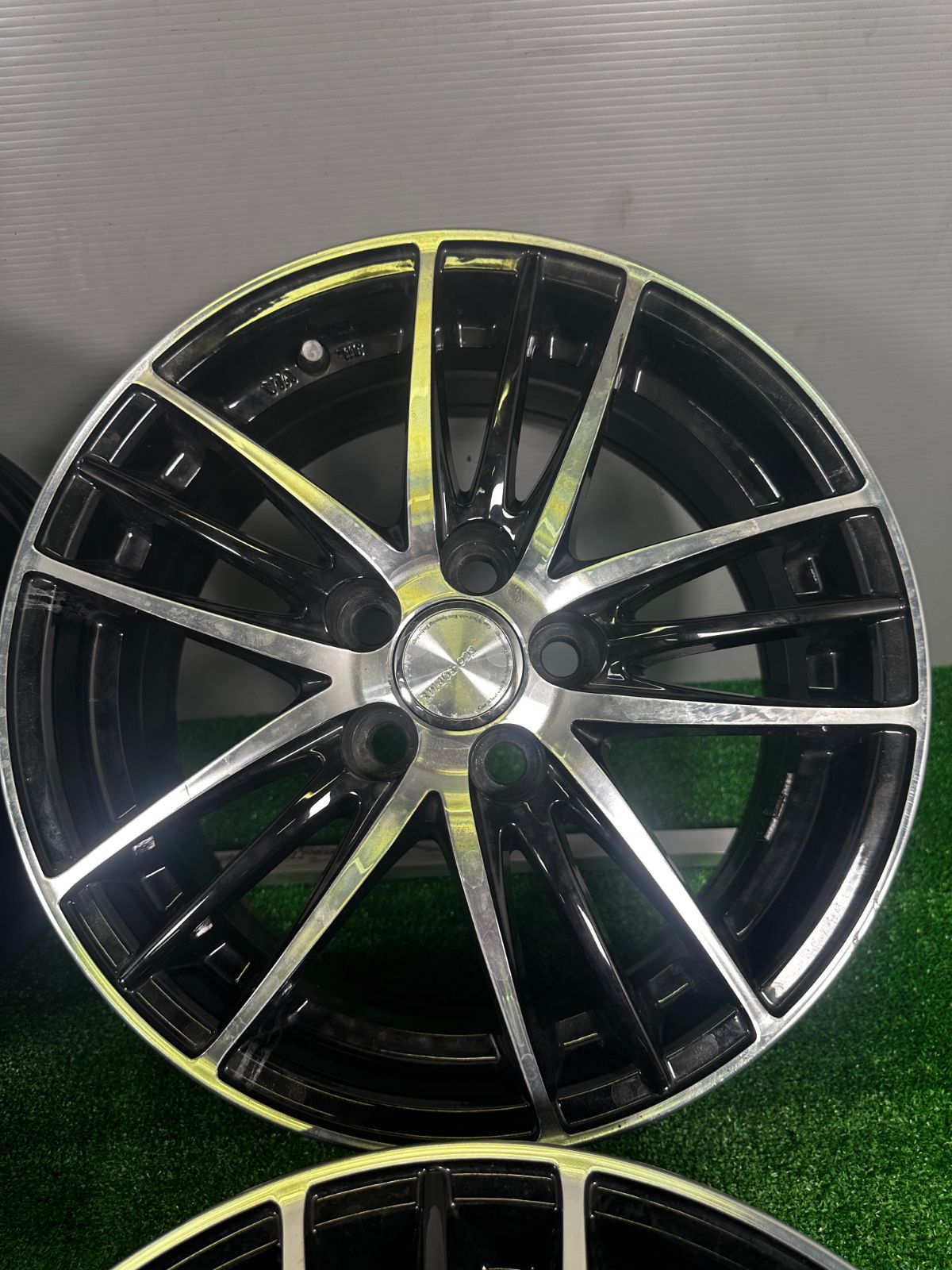 5本スポーク中古アルミホイール 15インチ4本セット ジムニーシエラ