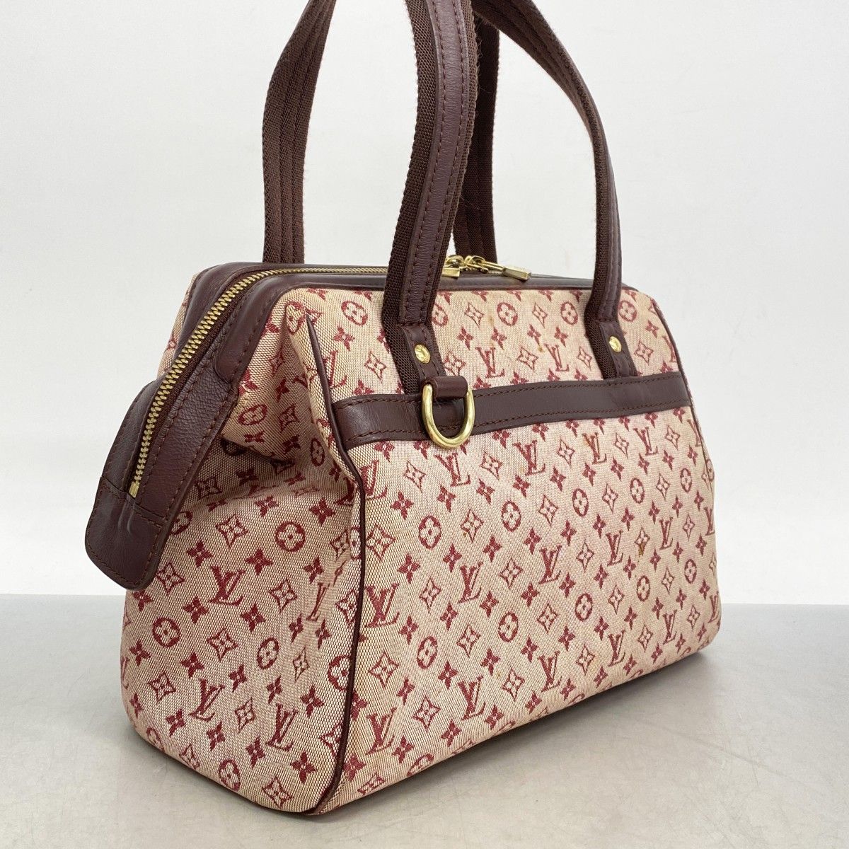 美品✨ルイヴィトン LV ハンドバッグ ジョセフィーヌPMチェリー ボストン LOUIS VUITTON ハンドバッグ ジョセフィーヌPMチェリー ボストン