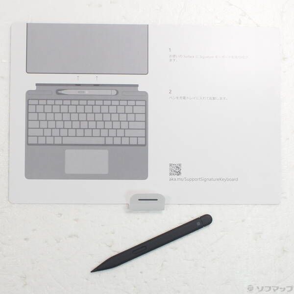 〔 品〕 Surface Pro スリム ペン2付き Signature キーボード アイスブルー 8X6-00059 349
