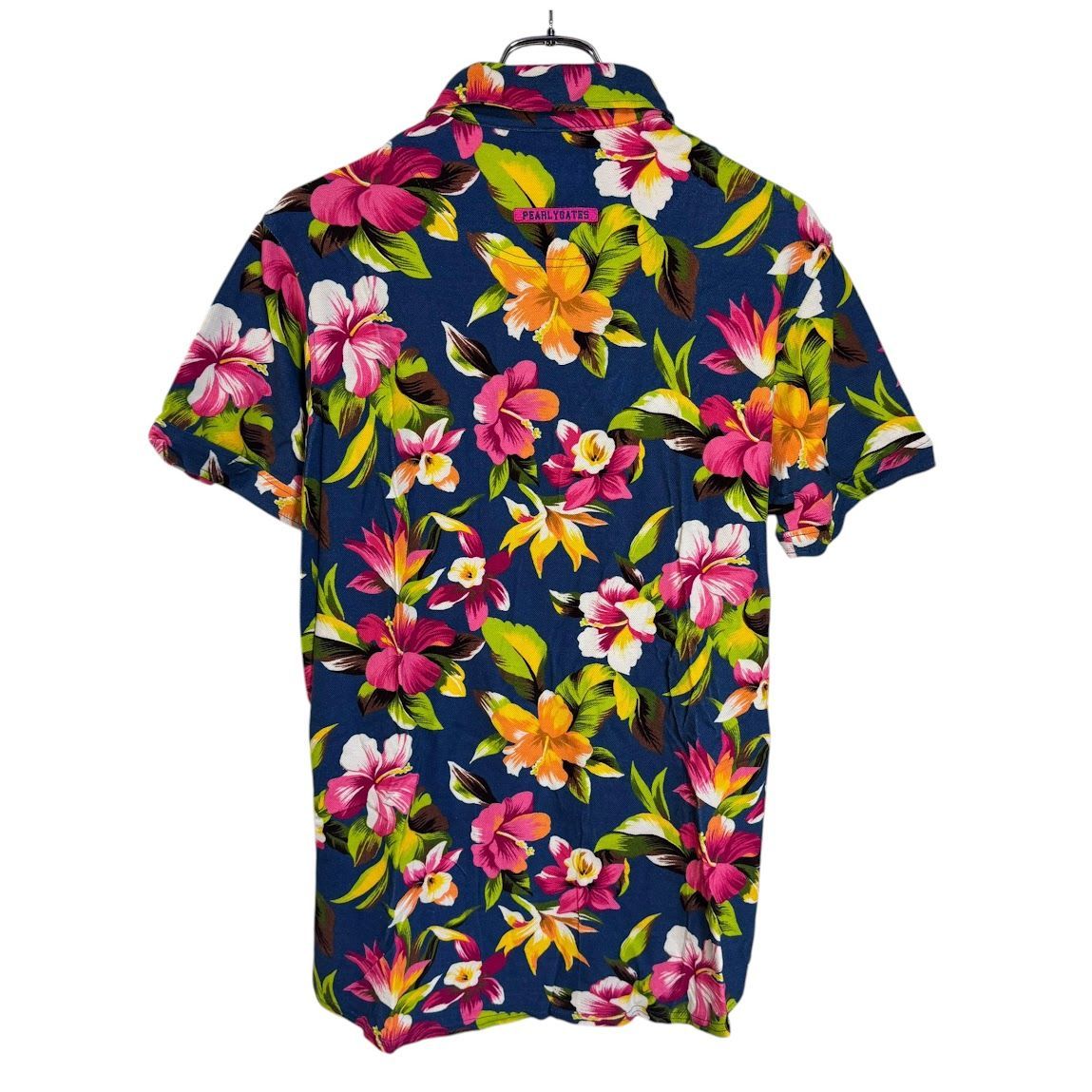 B033 PEARLY GATES パーリーゲイツ ポロ シャツ ゴルフ ウェア 総柄