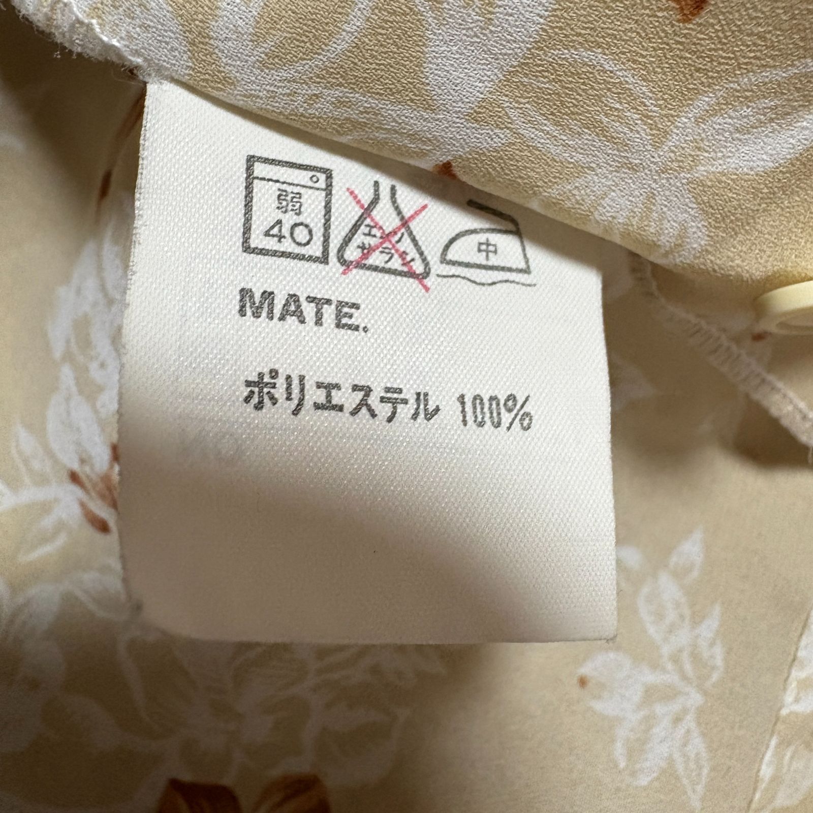 花のブラウス 株式会社吉村 昭和レトロ 花柄 ボウタイ ブラウス