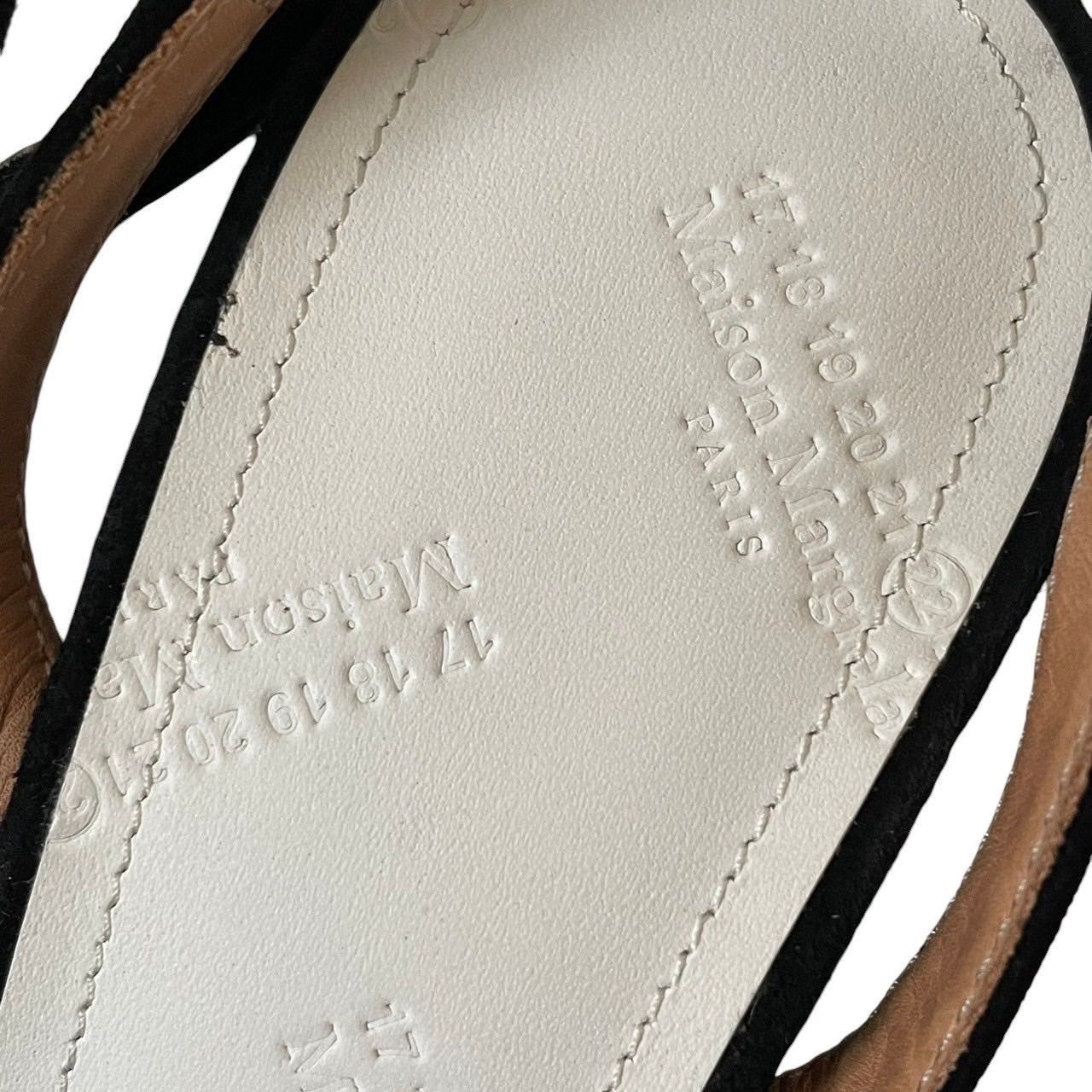 Maison Margiela メゾン マルジェラ パンプス 黒 ピンヒール Maison Margiela メゾン マルジェラ パンプス 黒 ピンヒール