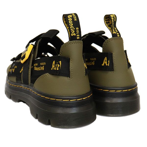 Dr.Martens (ドクターマーチン) 30822538 PEARSON II 3ストラップ ベルクロ サンダル BLACKxOLIVE Dr.Martens  UK7-約26.0cm - メルカリ