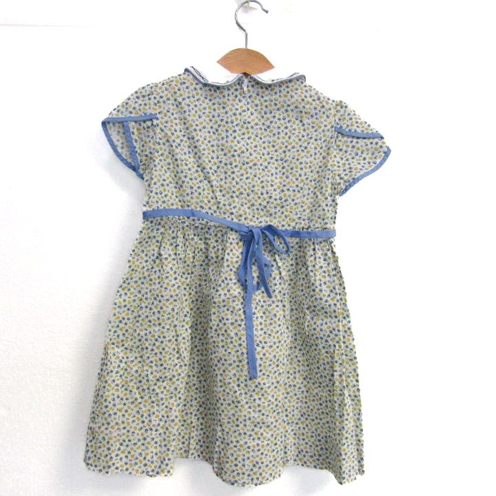 ファミリア ワンピース トップス 半袖 花柄 キッズ 女の子用 110