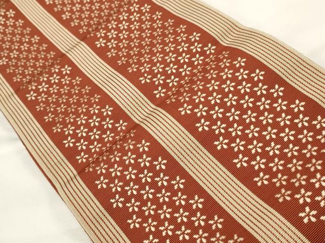 美品　本場筑前博多織　半幅帯　花間道　正絹　逸品 2720半幅帯 正絹 本場筑前博多織 半幅帯単品売り - メルカリ