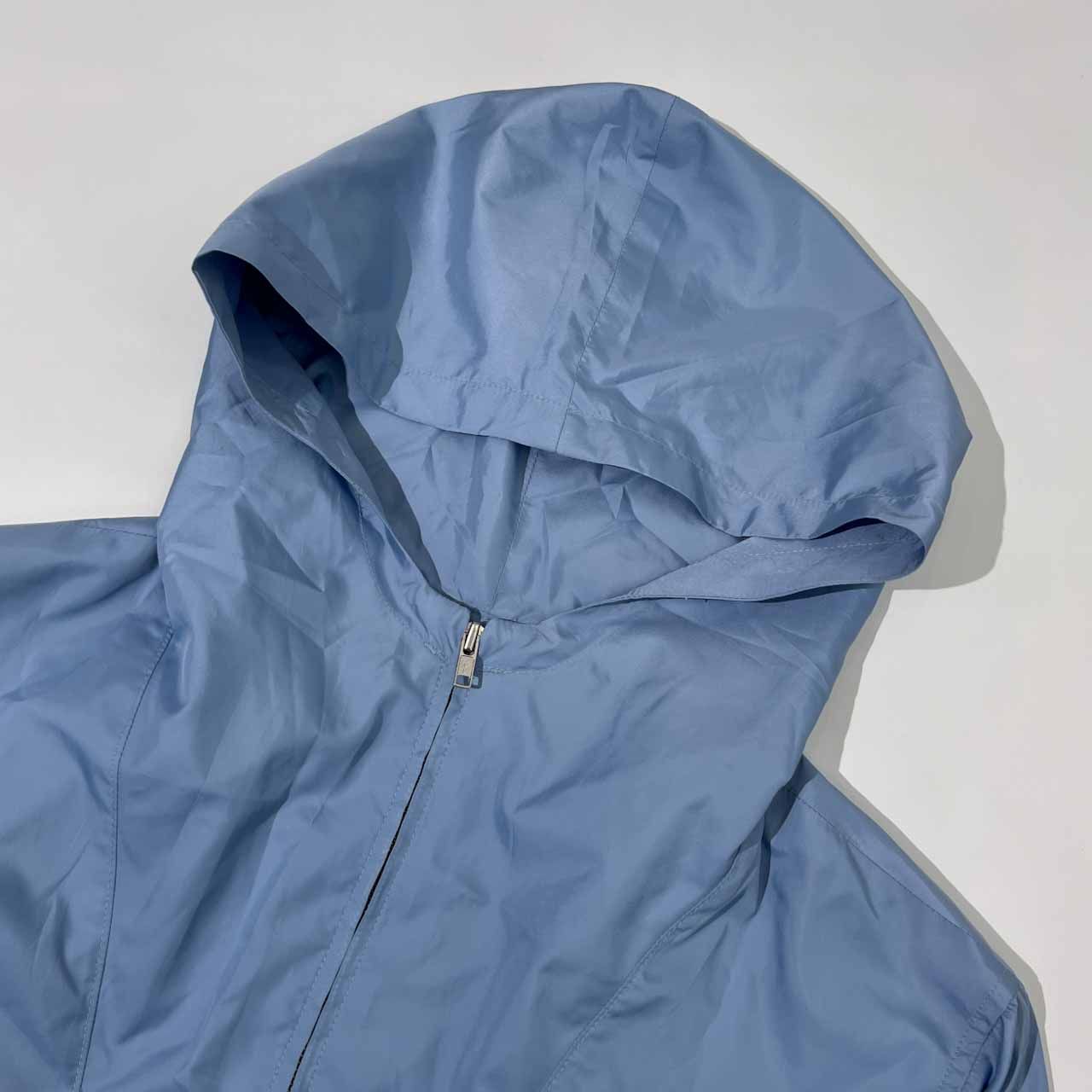 00s J.CREW ジェイクルー アノラックパーカー S/水色 メンズ 日本製