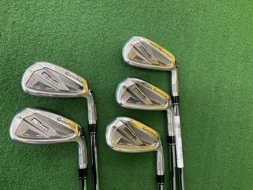 中古】 テーラーメイド SIM2 MAX 5S アイアンセット IR KBS MAX