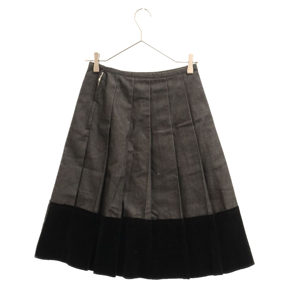 tricot COMME des GARCONS プリーツロングスカート トリココムデギャルソンtricot COMME des GARCONS 裏使い