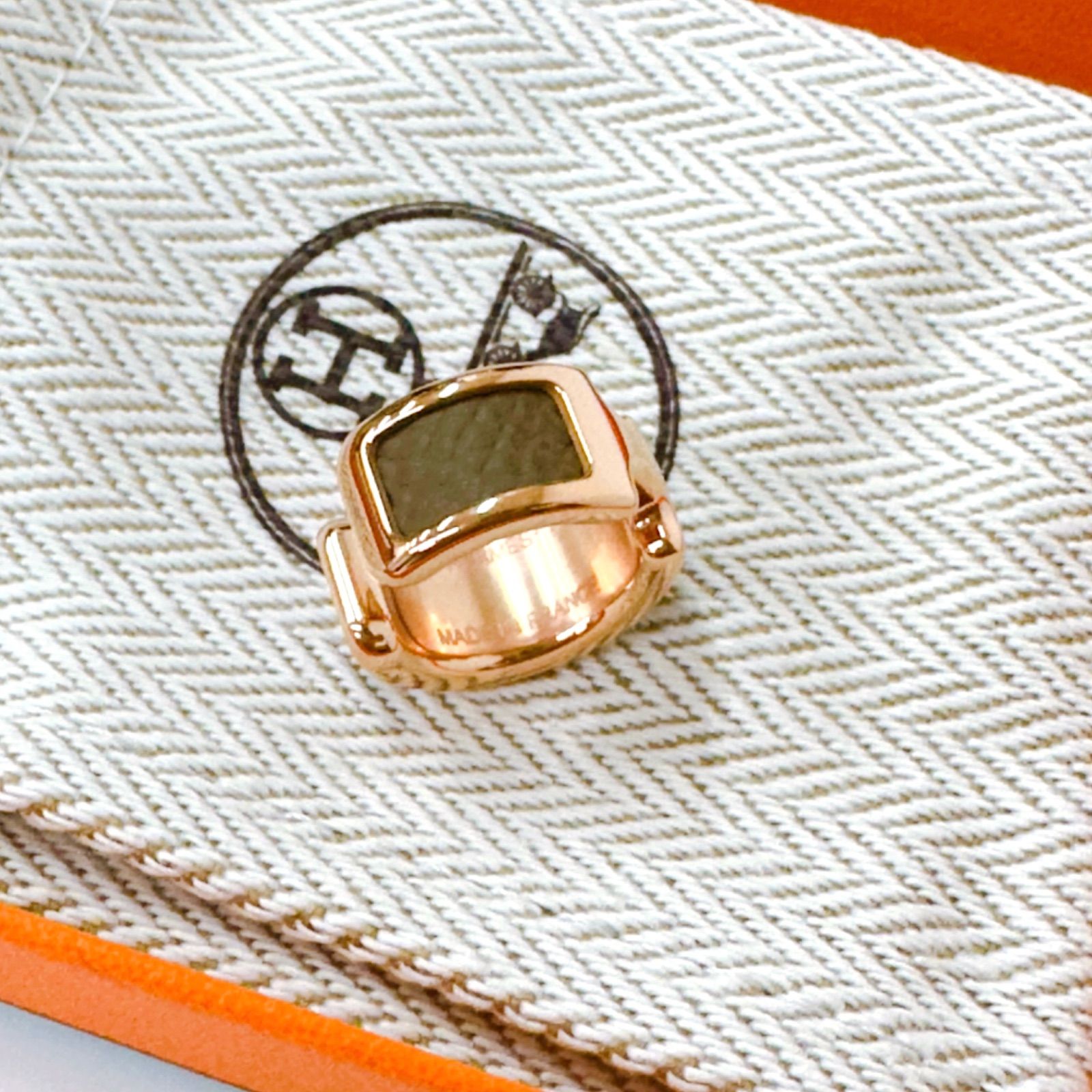 エルメス Olympe オランプ イヤーカフ Gold ローズゴールド金具
