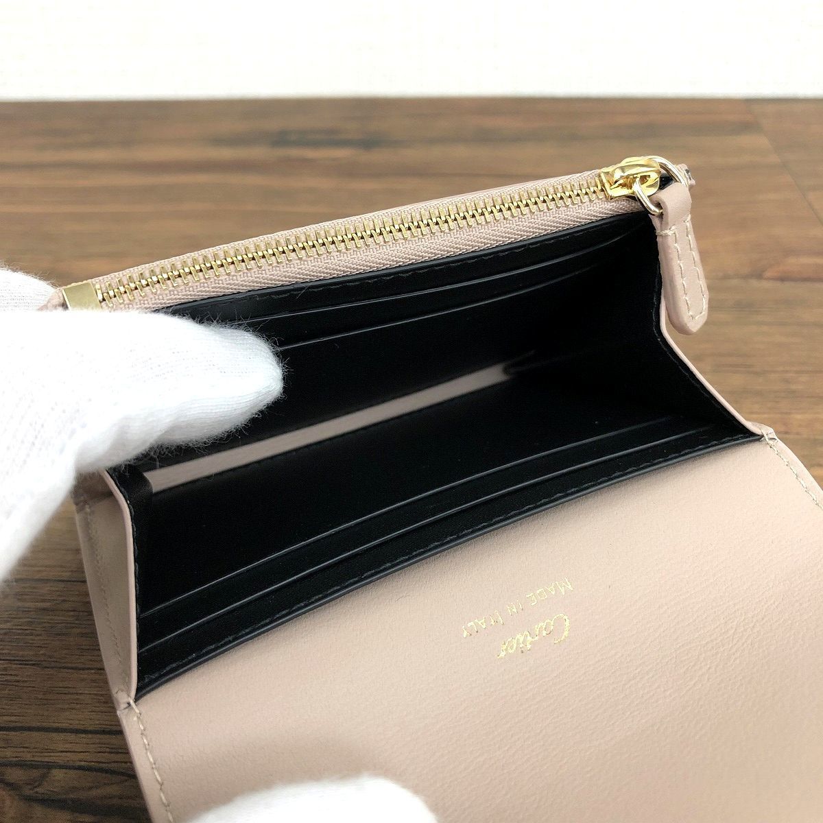 未使用品 Cartier ウォレット ガーランド ピンク 23 - 財布