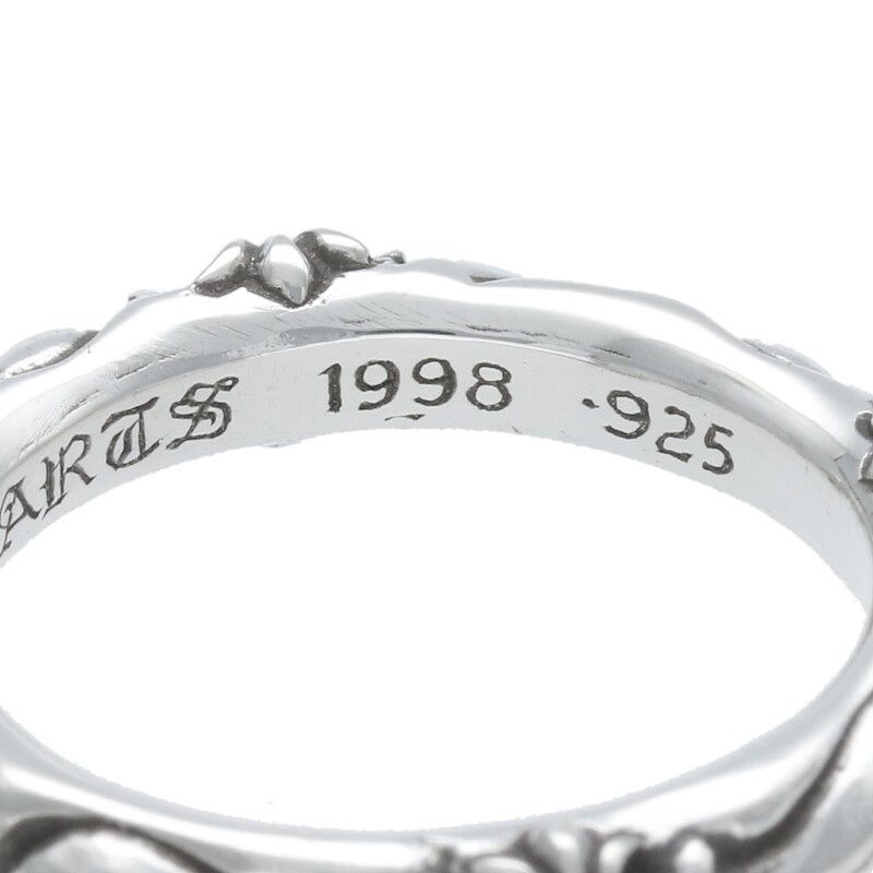 クロムハーツ SBT BAND/SBTバンド シルバーリング メンズ 25号 CHROME