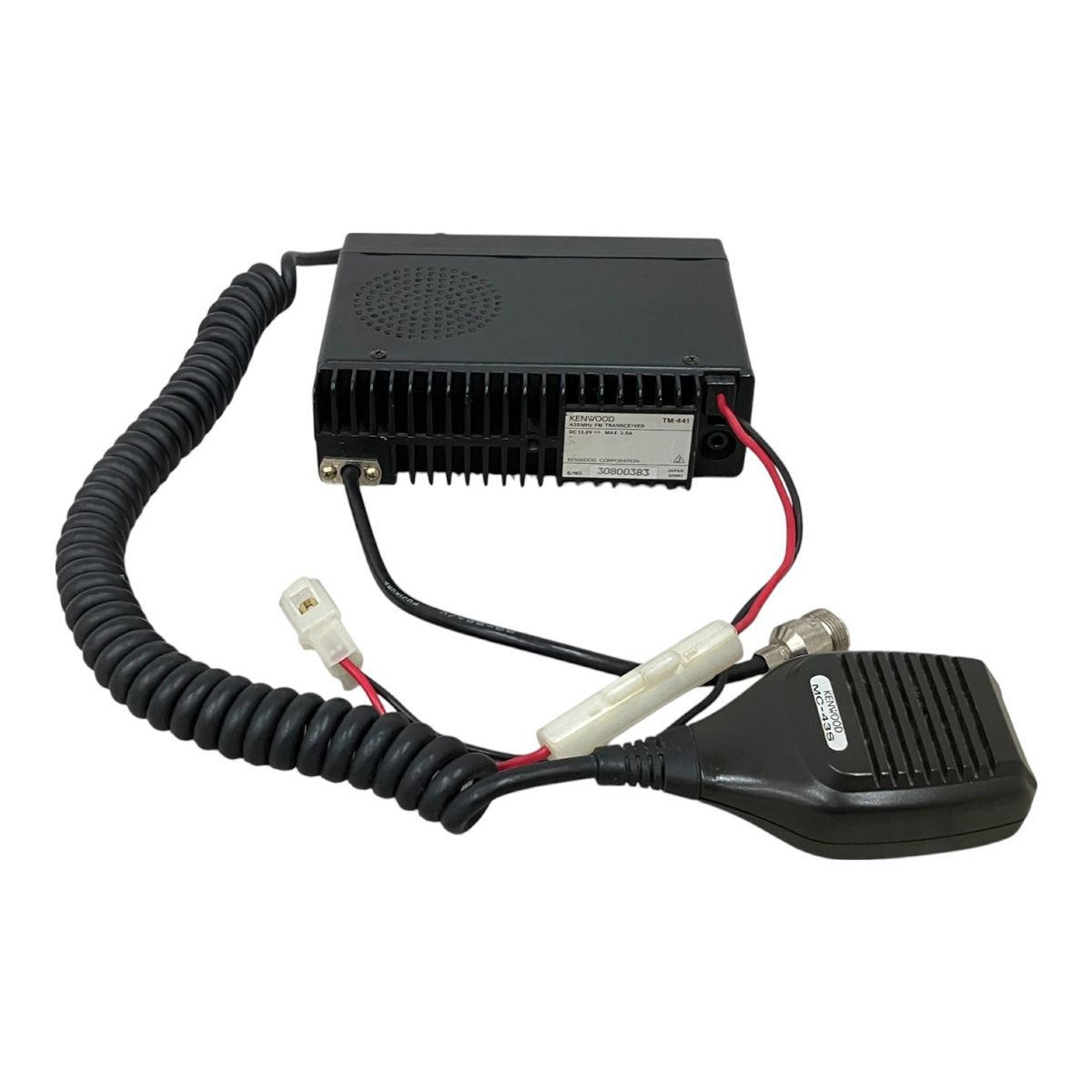 KENWOOD TM-441 430MHz FMトランシーバー 19.KENWOOD ケンウッド TM-441 430MHz FMトランシーバー マイク