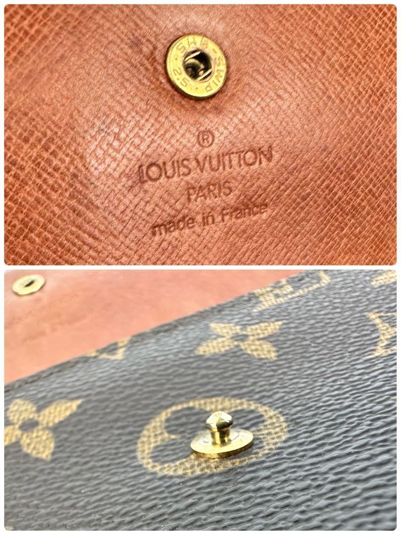 Louis Vuitton๑ルイヴィトン*二つ折り長財布✧ポシェットポルトモネクレディ๑M61724*廃盤レア✧ PVCキャンバスコーティングレザー