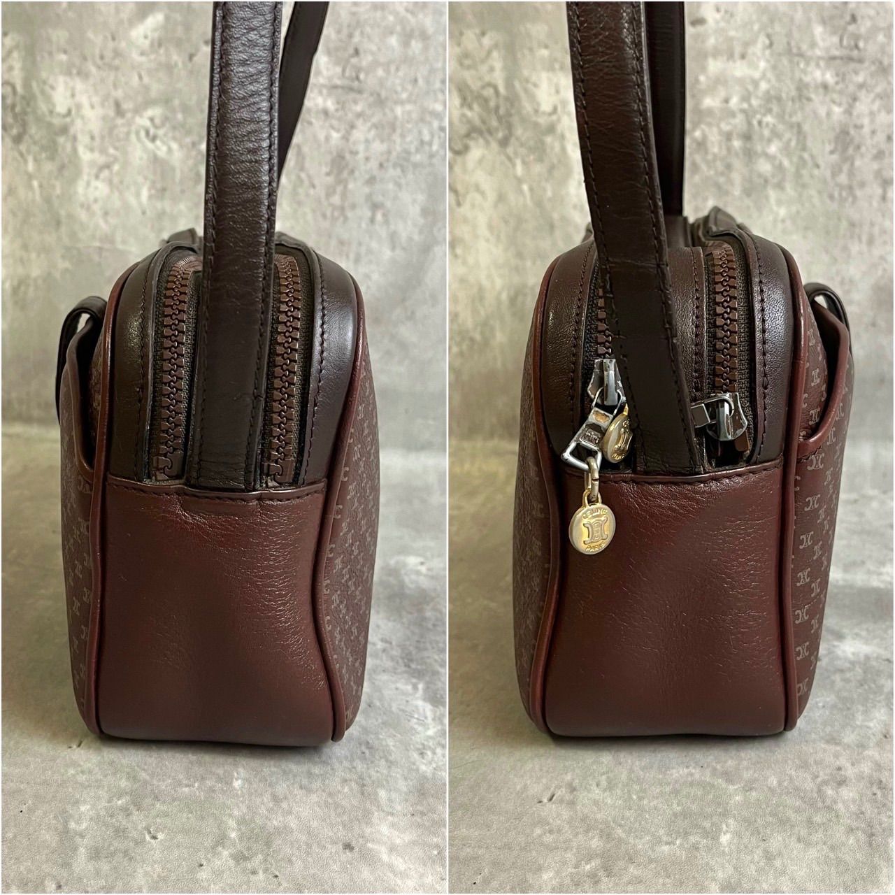 ✨極美品✨ OLDCELINE オールドセリーヌ ショルダーバッグ トリオンフ 