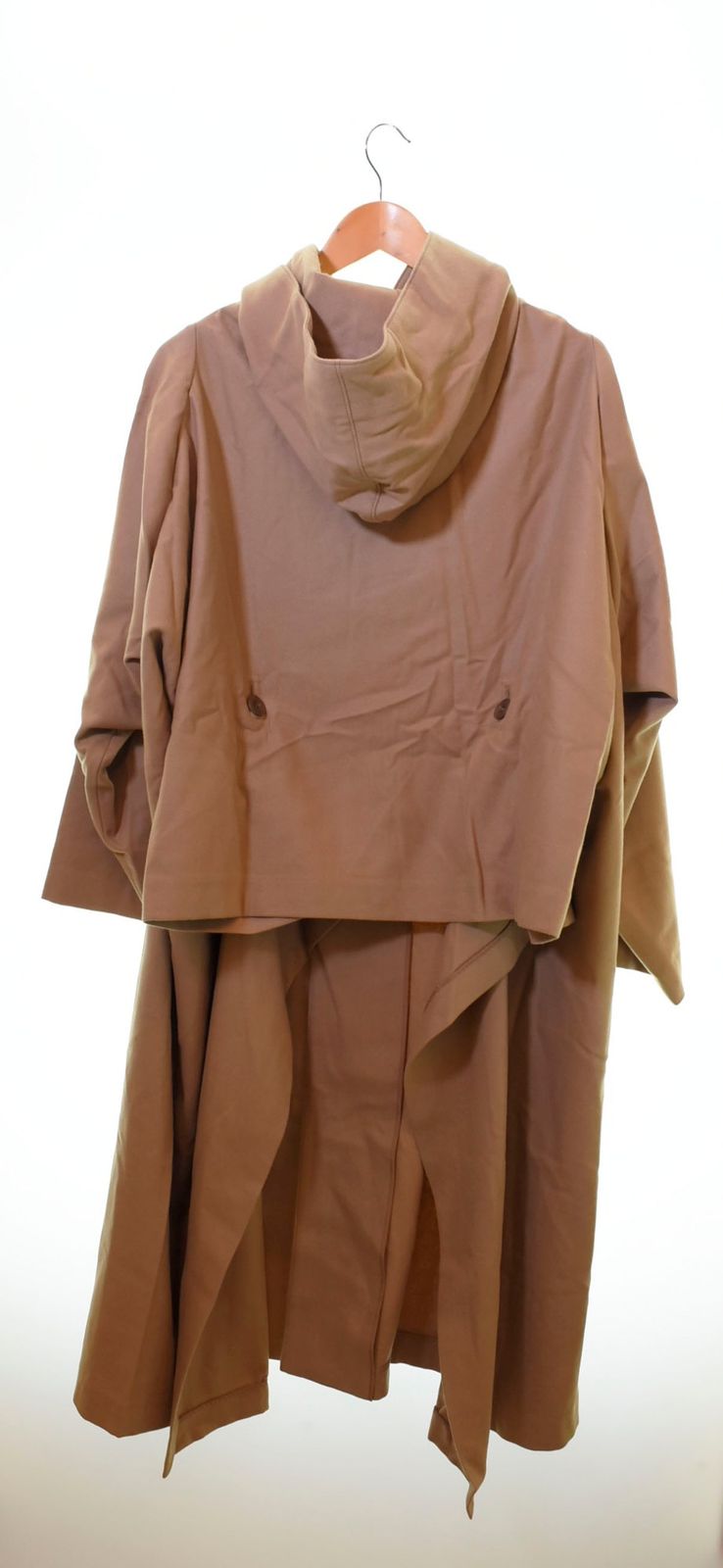 ワイズピンク Y's PINK 20AW ウール ロングコート ジャケット 茶 YB