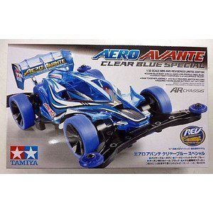 【中古】(未使用･未開封品)ミニ四駆限定95024 エアロアバンテクリヤーブルースペシャル ARシャーシ