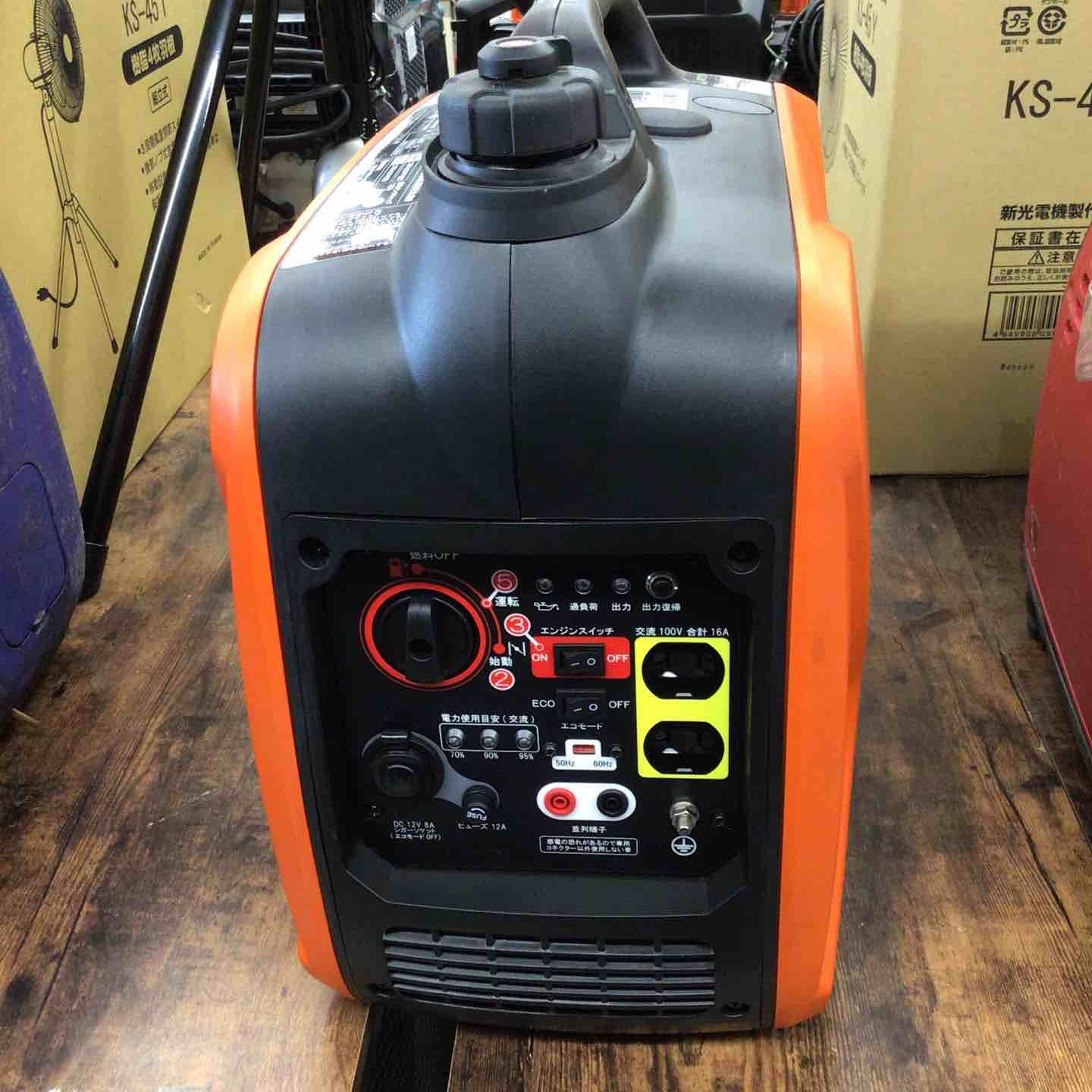 ☆工進(KOSHIN) インバーター発電機 GV-16i【戸田店】 - メルカリ