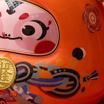 達磨 ダルマ 貯金箱 置物 赤 レッド オブジェ 縁起物 開運 健康運 仕事