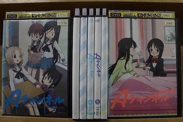 DVD Aチャンネル 全6巻 smaile 計7本set ※ケース無し発送 レンタル落ち ZG968