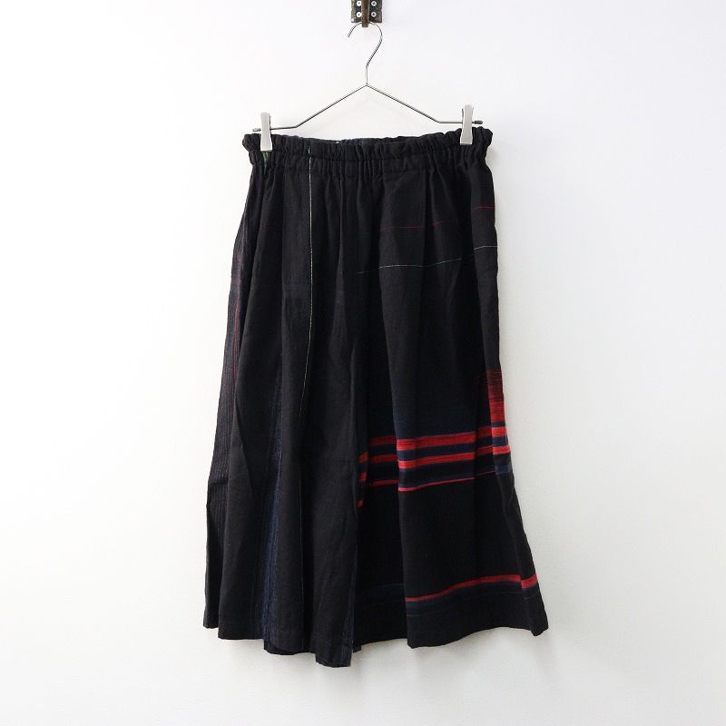 タマキニイメ　ワイドパンツ　ショート tamaki niime (タマキ ニイメ) wide pants (ワイドパンツ