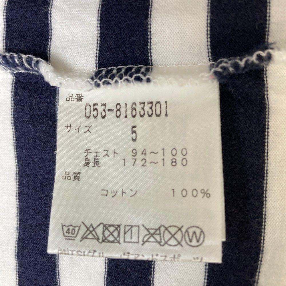 サイズ：5 PEARLY GATES パーリーゲイツ ×Disney 半袖Tシャツ
