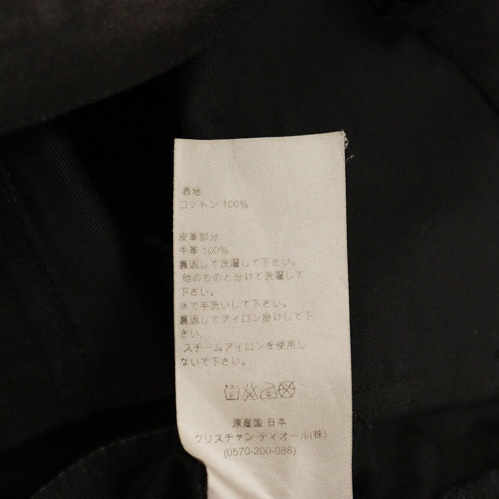 Dior HOMME (ディオールオム) ペイント加工ボタンフライスリム