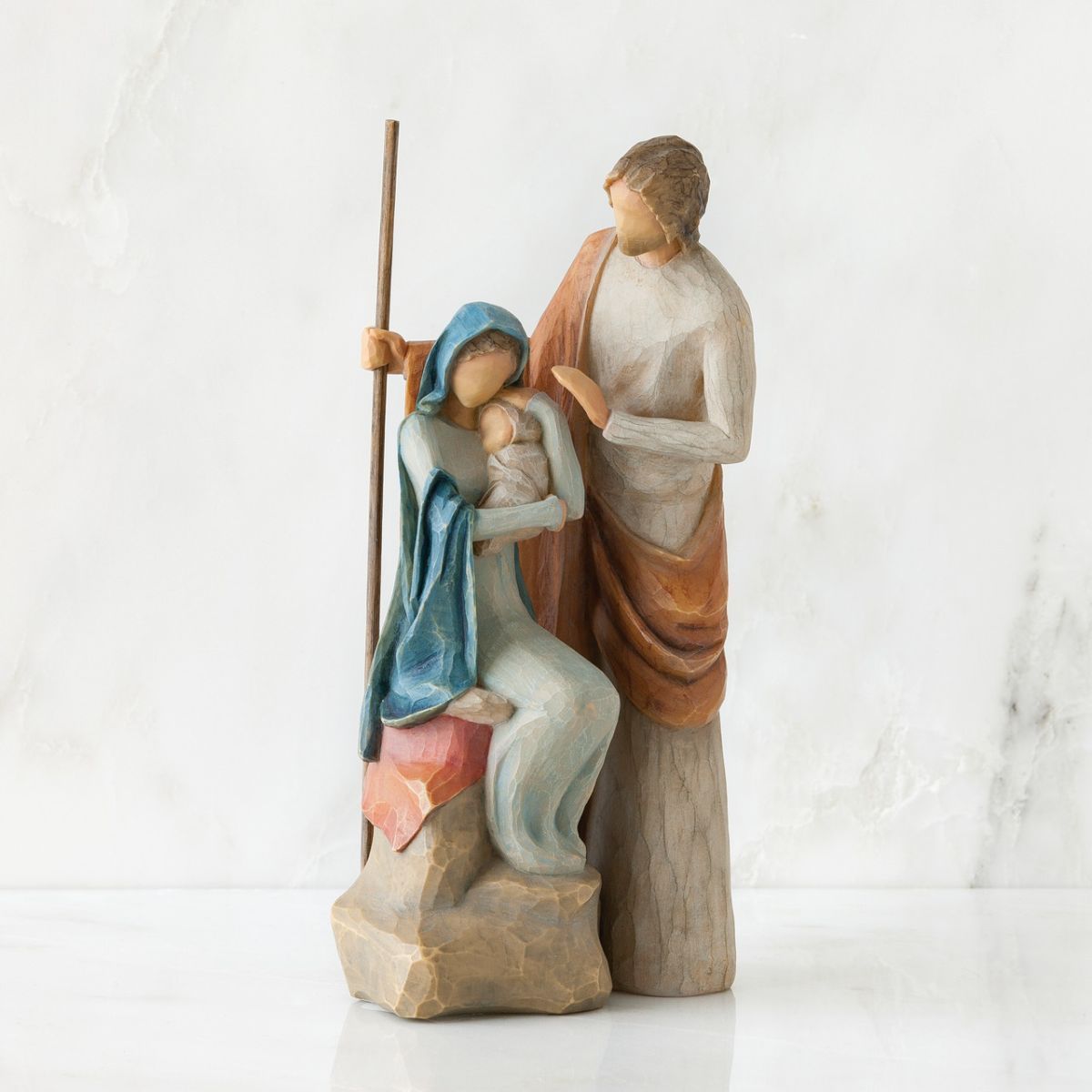 ウィローツリー The Holy Family - 聖家族 19cm | キリスト 降誕セット 馬小屋セット ナティビティ プレゼピオ 置物 彫刻  人形 インテリア スーザン・ローディ 正規輸入品 - メルカリ