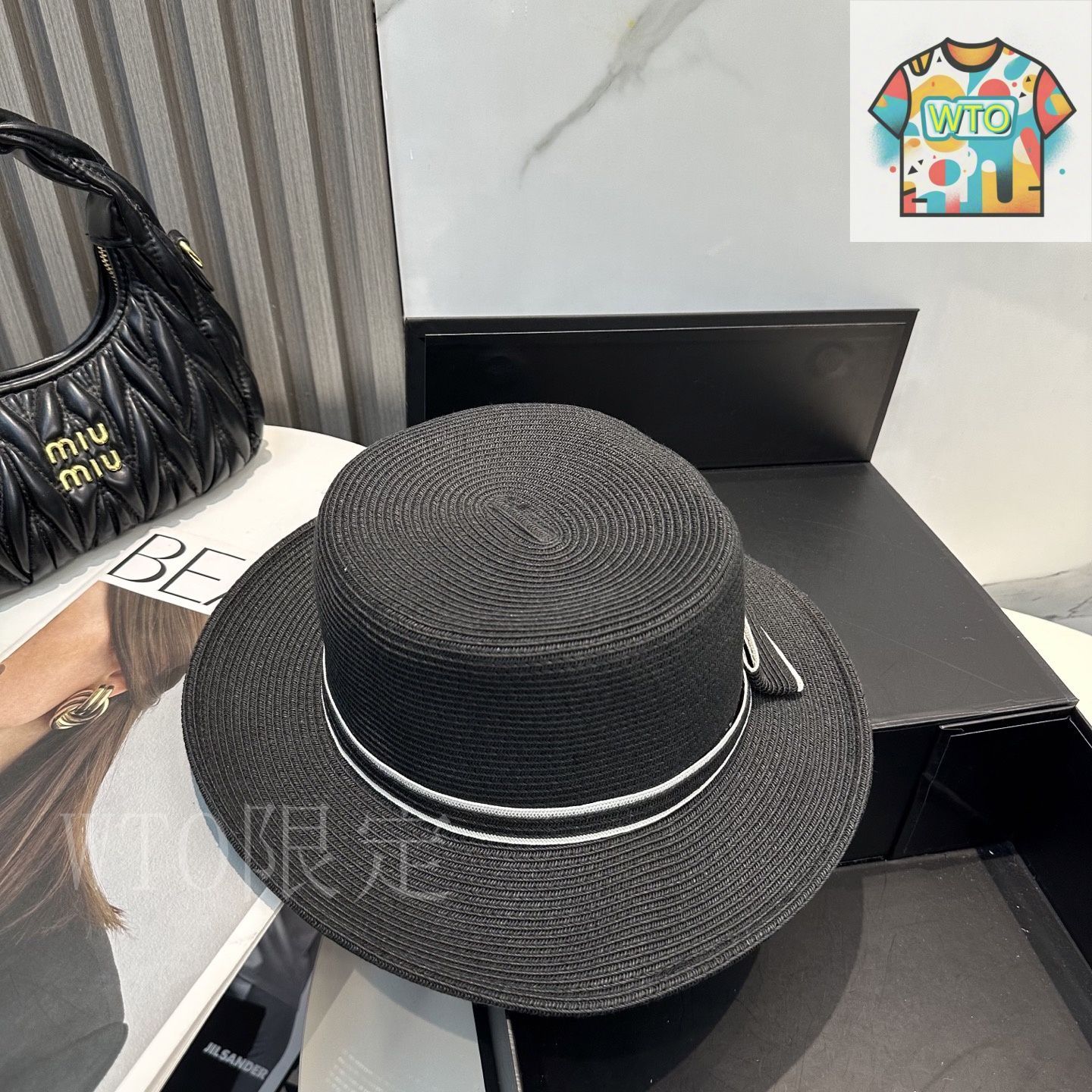 今日特価】CHANEL 2025 平屋根ストローハット - メルカリ